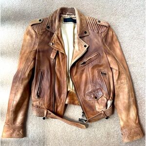 Zara Woman Leather Jacket